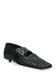 MIISTA - Kiran Black Woven Leather Strappy Ballerinas - Baleriinad - 38