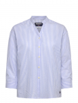 Sebago - Seersucker Blouse - Pikkade varrukatega - XL