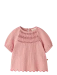 Lil'Atelier - Nbfhiba Ss Loose Top Lil - L&uuml;hikeste varrukatega - 56