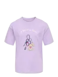 Kids Only - Kogvivvi Life S/S Loose Lovely Top Jrs - L&uuml;hikeste varrukatega - 122-128