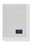 Lexington Home - Stripe Checked Organic Cotton Jacquard Bedspread - Voodikatted - 160X240