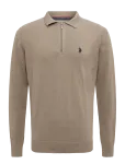 U.S. Polo Assn. - Umsanka Polo Ls Knt - Poolpika lukuga džemprid - M