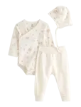 Lindex - 3-Piece Baby Starter Kit - Pikkade varrukatega - 62