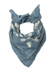 Nudie Jeans - Ingrid Bandana Og Line Up Blue - Kerged sallid - ONE SIZE
