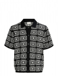 Jack & Jones - Jorcolin Knit Crochet Polo Styd Aw25 - L&uuml;hikeste varrukatega - XXL