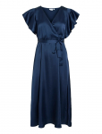 Vila - Viavelina S/S Midi Dress/Dc - P&otilde;lveni ja midi - 34