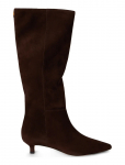 Lauren Ralph Lauren - Francesca Sheep-Suede Tall Boot Heel - P&otilde;lveni saapad - 37.5