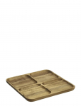 Holm - Serveringsfad 30,5 X 30,5 X 2,5 Cm Akacietr&aelig; - Tapas-alused ja -komplektid - 30.5X 30.5X 2.5CM x 30.5