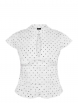 Gina Tricot - Keyhole Top - L&uuml;hikeste varrukatega - 38