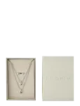 Pilgrim - Penina Gift Set, Necklace & Earstuds, Silver-Plated - Kett-kaelakeed - ONE SIZE