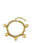 Bud To Rose - Velvet Globe Bracelet Silver - K&auml;eketid - ONE SIZE