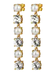 Dyrberg/Kern - Echo Sg Crystal_White Pearl - Statement k&otilde;rvar&otilde;ngad - ONE SIZE