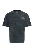 Von Dutch - Kustom Festival Grey T-Shirt Von Dutch S - L&uuml;hikeste varrukatega - S
