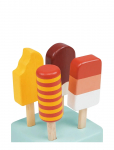 Mentari - Sunny Ice Lolly Stand - M&auml;ngutoit ja koogid - ONE SIZE