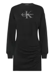 Calvin Klein Jeans - Ls Monologo Terry Crew Fashion D - L&uuml;hikesed kleidid - S