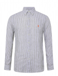 Polo Ralph Lauren - Yd Linen V1-Wvn-Shirt - Vabaaja s&auml;rgid - S