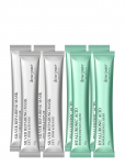 &Acirc;me Pure - Jelly Glow Rubber Mask Silver 4 Pcs - Peel-Off Face Mask Set - Vananemisvastased maskid - 4 PCS