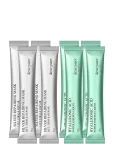 &Acirc;me Pure - Jelly Glow Rubber Mask Silver 4 Pcs - Peel-Off Face Mask Set - Vananemisvastased maskid - 4 PCS