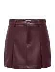 ONLY - Onlniella Hw Pleat Faux Leathe Skirt Pnt - L&uuml;hikesed seelikud - M
