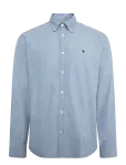 Morris - Morris Chambray Shirt - Slim Fit - Vabaaja s&auml;rgid - M