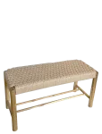 H&acirc;ws - H&acirc;ws Nooka Lounge Bench Paper Cord - Taburetid ja pingid - ONE SIZE