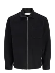 Jack & Jones - Jortoronto Cordudoy Zip Shirt Ls Bf - Velvets&auml;rgid - XXL