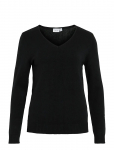 Vila - Viril V-Neck L/S Knit Top - Noos - Džemprid - M