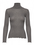Rosemunde - Rwburlington Wool Ls T-Neck T-Shirt - K&otilde;rge kaelusega - XL