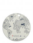OYOY Living Design - Placemat World - Lauamatid ja joogialused - &Oslash;39X0.2CM