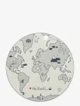 OYOY Living Design - Placemat World - Lauamatid ja joogialused - &Oslash;39X0.2CM