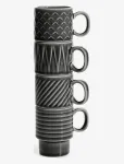 Sagaform - Coffee & More, Mulled Wine/Espresso Cup 4-P - Espressotassid - 10 CL