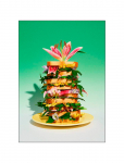 Supermercat - Dagwood-Flower-Sandwich - Botaanika - 70X100CM