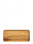 Aida - Raw Teak Wood - Rectangular Plate - Wooden Cutting Boards - ONE SIZE
