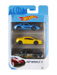 Hot Wheels - 1:64 Scale Toy Cars & Trucks, 3-Pack (Styles May Vary) - Toy Cars - ONE SIZE