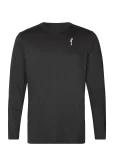 RS Sports - Men's Performance Long Sleeve (Black/White,Xl,St) - Pikkade varrukatega - S