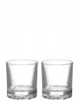 Orrefors - Carat Double Old Fashioned Glas 28Cl 2-Pack - Viski- ja konjakiklaasid - 28 cl