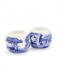 Spode - Blue Italian Tealight Holders - Set Of 2 - Teek&uuml;&uuml;nlajalad - ONE SIZE
