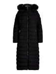 Lauren Ralph Lauren - Faux-Fur-Trim Quilted Hooded Coat - Polsterdatud mantlid - XS