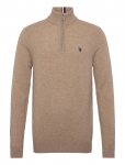 U.S. Polo Assn. - Kevin Reg Lw Hz Uspa M Knit - Poolpika lukuga džemprid - XXL