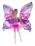 Barbie - Dance And Flutter Doll With 2-In-1 Transformation From Dancer To Butterfly, Purple Hair - Nukud - ONE SIZE