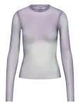 Weekday - Mesh Print Long Sleeve Top - Pikkade varrukatega - S