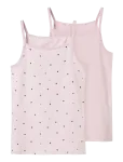 Name It - Nkfstrap Top 2P Winsome Hearts Noos - Varrukateta - 116