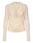 Weekday - Drape Long Sleeve Top - Pikkade varrukatega - XS