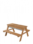 ROBA - Children's Solid Wood Picnic Table With Sand Tub - Lauad - ONE SIZE