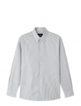 Mads N&oslash;rgaard - Cotton Oxford Sune Stripe Shirt Bd Fav - Oxfordi s&auml;rgid - S
