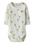 Lil'Atelier - Nbmlayo Sev Ls Slim Body Lil - Pikkade varrukatega bodid - 68