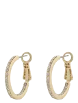 SN&Ouml; Of Sweden - Story Small Ring Ear G/Clear - Onesize - R&otilde;ngad - ONE SIZE