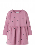 Name It - Nmfdavina Ls Sweat Bru Dress Noos - Pikkade varrukatega vabaajakleidid - 98