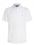 Tommy Hilfiger - Linen Blend Solid  Ss Rf Shirt - L&uuml;hikeste varrukatega s&auml;rgid - S