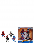 Jada Toys - Marvel Collector Figure 4-Pack Wave 1, 6Cm - Filmid ja muinasjututegelased - ONE SIZE